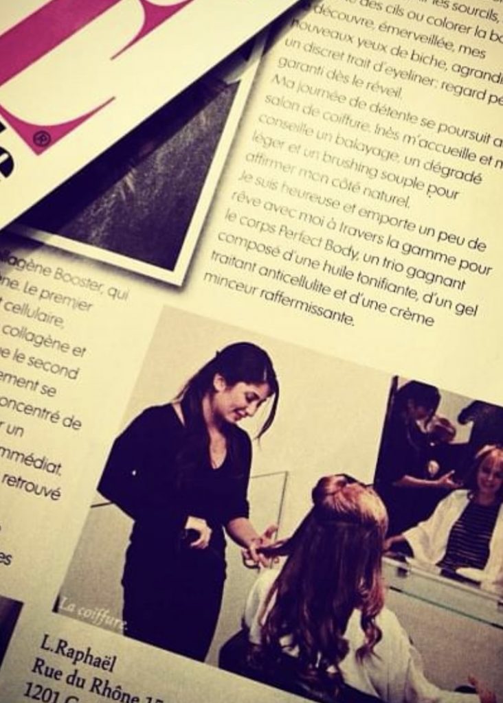 YNES HAIRSTYLE MAGAZINE ELLE